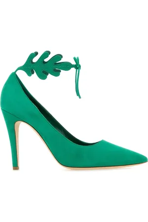 Manolo Blahnik 105mm leather pumps