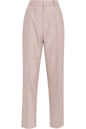 Victoria Beckham Virgin wool straight-leg trousers