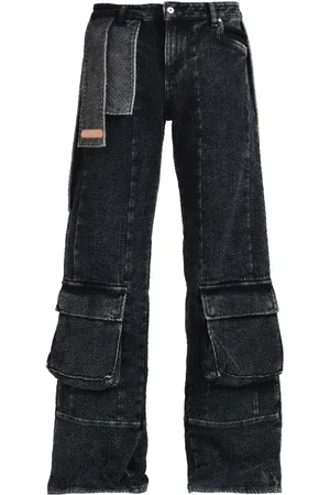 PDF Boucl?? wide-leg jeans
