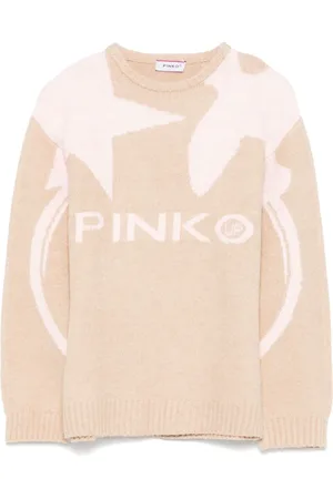 Pinko Intarsia-knit sweater