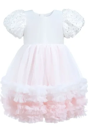 Mimi Tutu Sequin-embellished tulle-overlay dress