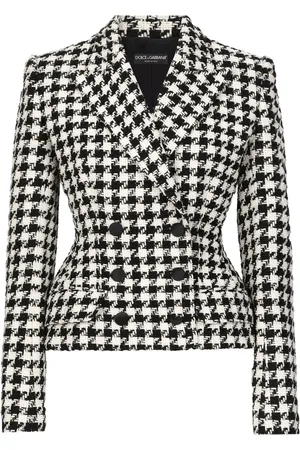 Dolce & Gabbana Double breasted check blazer