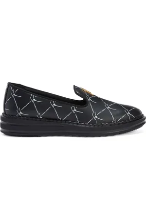 Giuseppe Zanotti Tim logo-lettering loafers