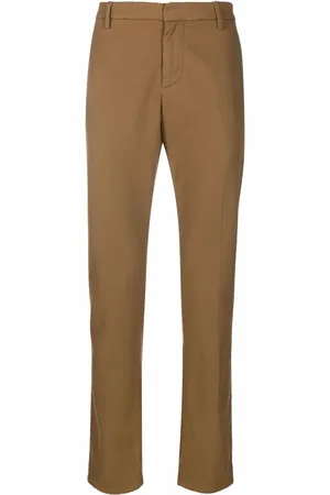 Dondup Cropped tapered chino trousers