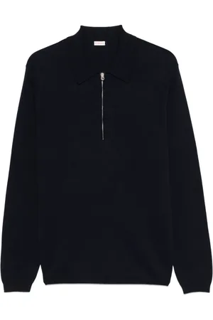 Fursac Ribbed knit polo shirt
