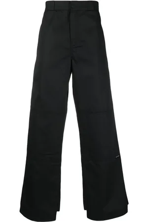 Palm Angels Reversed waistband chino trousers