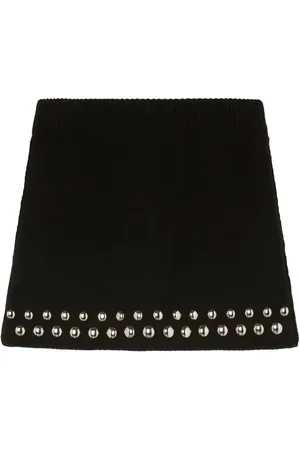 Alanui Love and Studs mini skirt