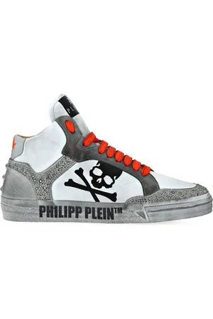 Philipp Plein Strass Retrokickz TM Hi-Top Sneakers