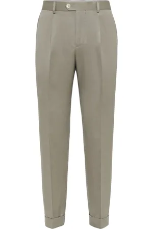 Brunello Cucinelli Pleat-detailing straight trousers