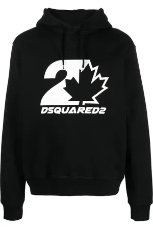 Dsquared2 Logo-print cotton drawstring hoodie