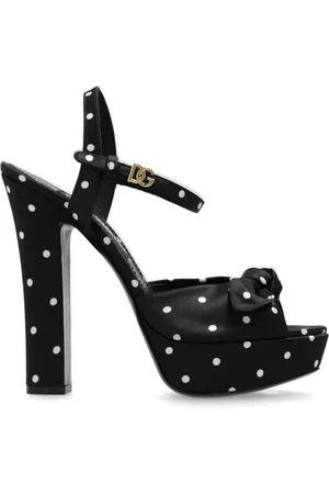 Dolce & Gabbana 150mm polka-dot sandals