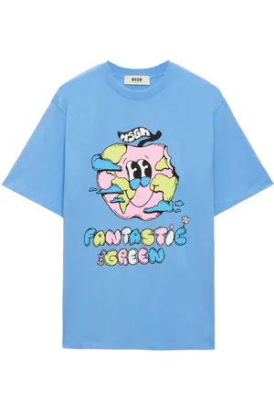 Msgm Graphic-print T-shirt