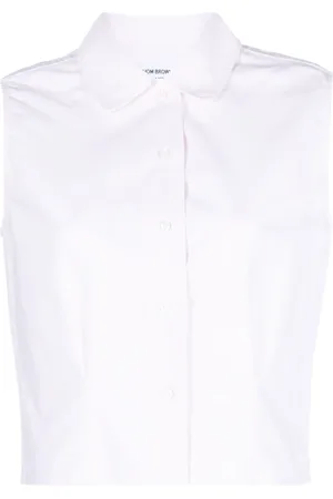Thom Browne Cotton sleeveless shirt