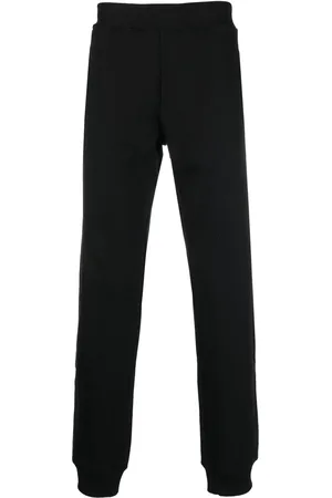 Roberto Cavalli Logo-print cotton track pants
