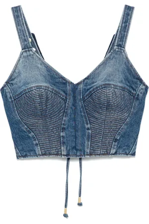 MURMUR Denim corset top