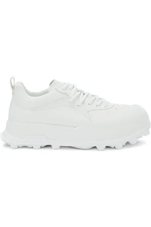 Jil Sander Chunky panelled leather sneakers