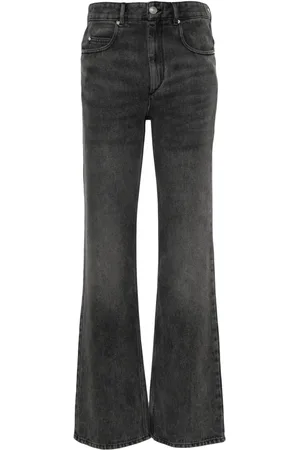 Isabel Marant Belvira high-rise bootcut jeans