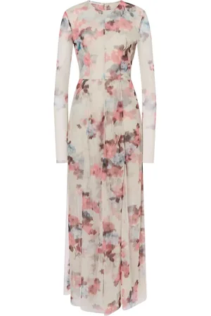 Serafini Floral-print maxi dress