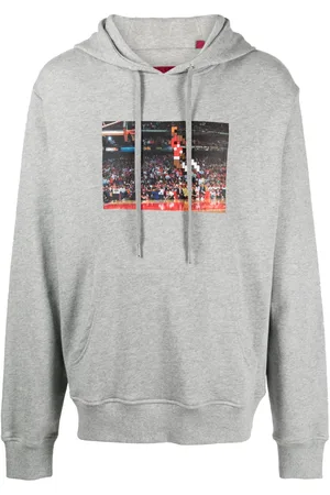 MOSTLY HEARD RARELY SEEN Air Time graphic-print cotton hoodie