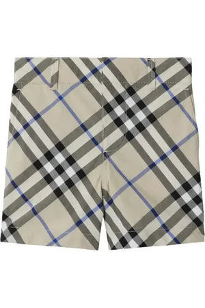 Burberry Checked cotton shorts