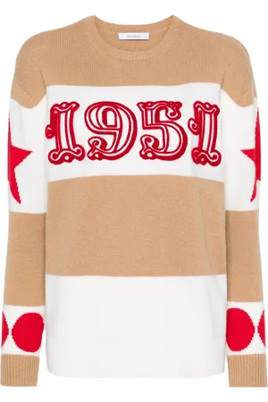 Max Mara Dirce 1951-motif striped jumper