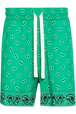 Palm Angels Paisley-print deck shorts