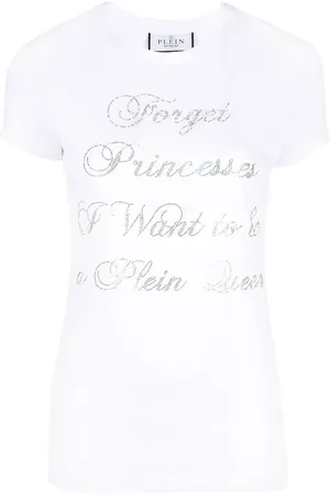 Philipp Plein Crystal-embellished cotton T-shirt