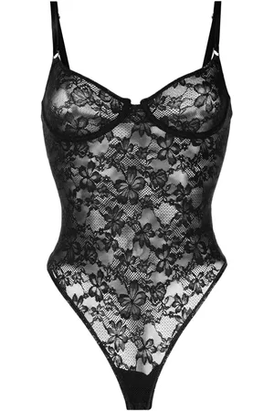 FLEUR DU MAL Le Stretch lace bodysuit