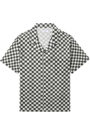 ERL Checked short-sleeve shirt