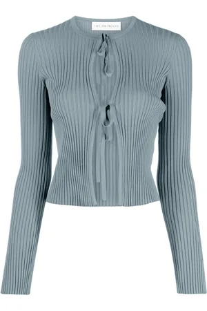 LIVE THE PROCESS Juno wide-ribbed cardigan