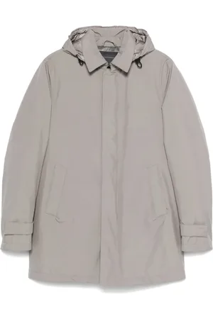 HERNO Detachable-hood jacket