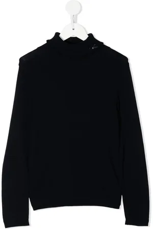 Familiar Bow roll-neck jumper