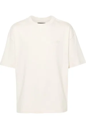 AMIRI Logo-embroidered cotton t-shirt