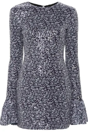 ROTATE Sequinned mini dress