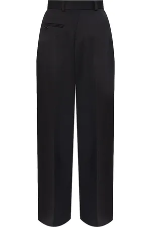 Maison Margiela Single-stitch logo tailored trousers