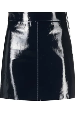 Zadig & Voltaire Jinette vinyl leather miniskirt