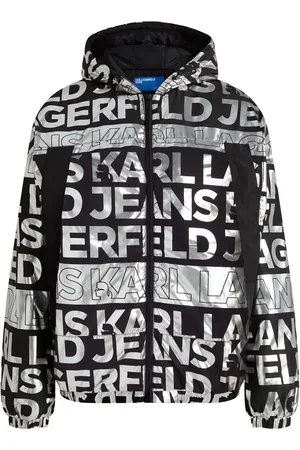 Karl Lagerfeld Logo-print padded jacket