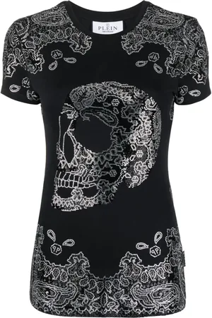 Philipp Plein Bandana rhinestone-embellished T-shirt