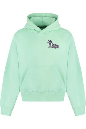 Palm Angels Douby logo-print cotton hoodie