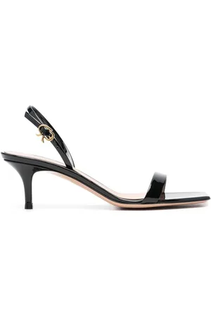 Gianvito Rossi Ribbon 55mm kitten sandals