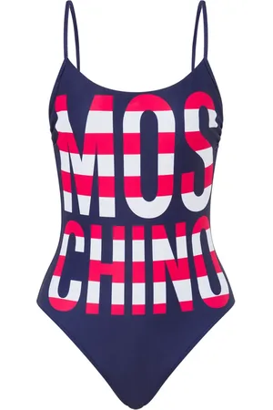 Moschino Logo-print swimsuit
