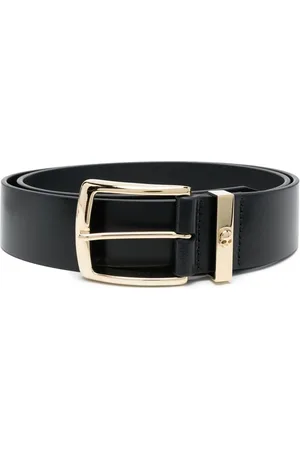 Philipp Plein Buckle-fastening leather belt
