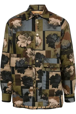 UMA WANG Printed shirt jacket