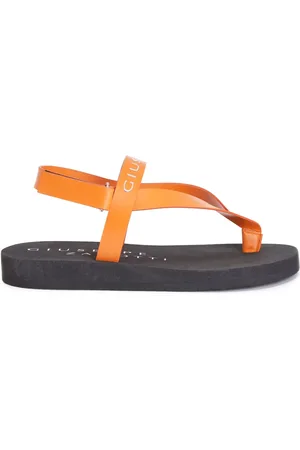 Giuseppe Zanotti Khais logo-embossed leather sandals