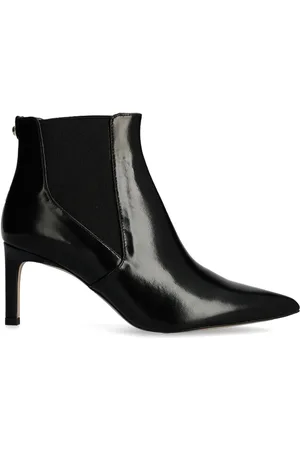HUGO BOSS Logo-plaque leather boots