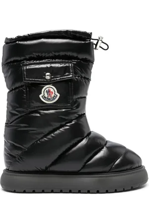 Moncler Gaia logo-patch snow boots