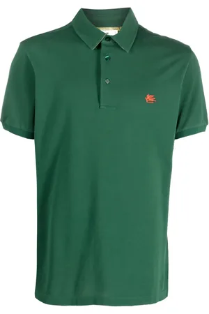 Etro Logo-embroidered polo shirt