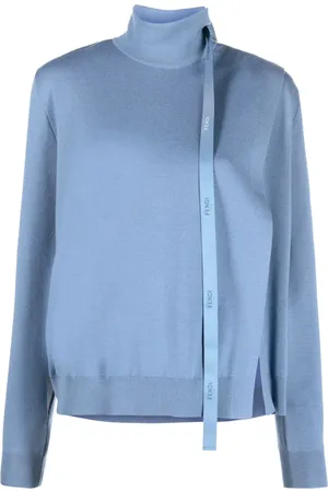 Fendi Logo-detail wool sweater