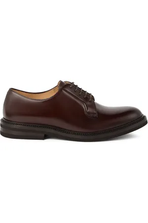 Brunello Cucinelli Lace-up leather derby shoes