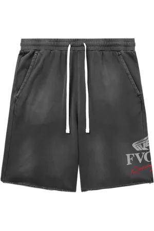 FIVE CM Logo-print cotton shorts